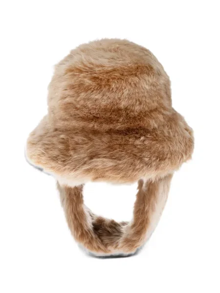 Căciulă Loewe din piele de oaie maro