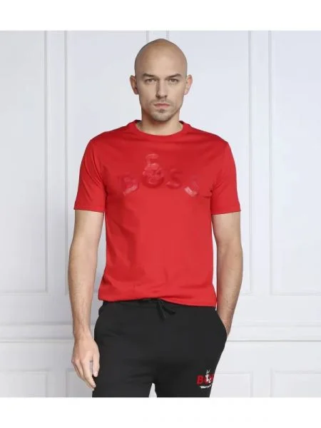 BOSS GREEN Tricou BOSS X LOONEY TUNES Lunar roșu
