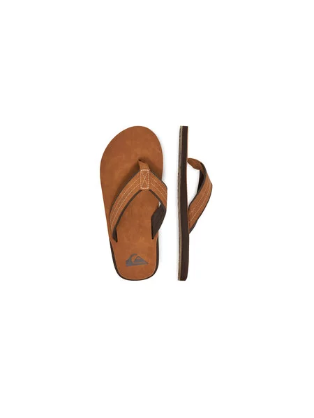 Žabky Quiksilver hnědé