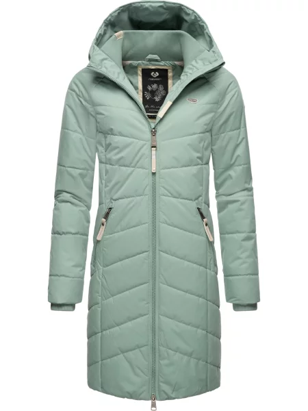Ragwear Palton de iarnă Dizzie mentă verde