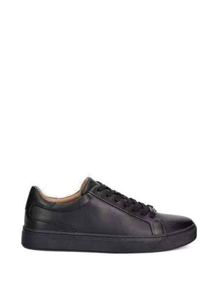 Sneakerși Guess cu șireturi din dantelă negru