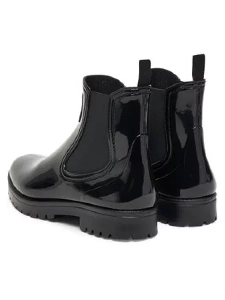 HUGO Gumene čizme Tabita Rain Bootie crna
