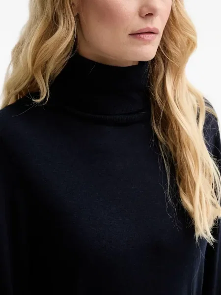 Pulover Ps Paul Smith cu mâneci lungi lung albastru