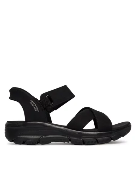 Sandały Skechers czarne