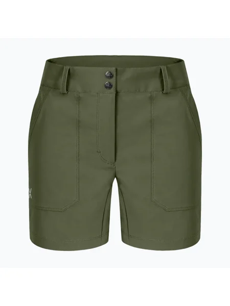 Pantaloni scurți de trekking pentru femei Montura Sarzana salvia verde