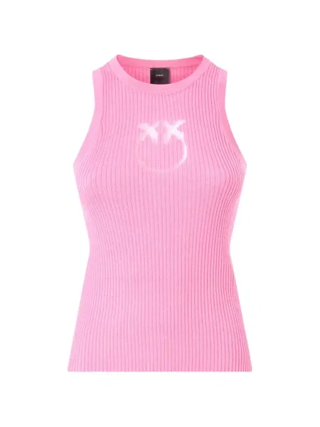 Top Pinko cu autograf roz