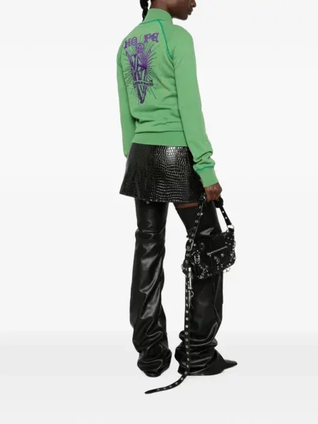 Pulover Dsquared2 cu imagine verde