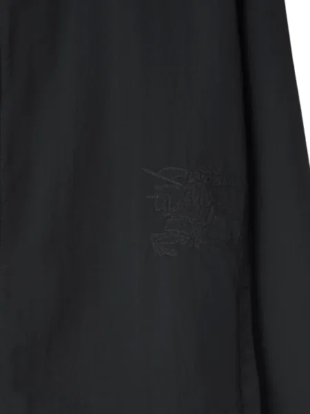 Geacă Burberry cu glugă negru