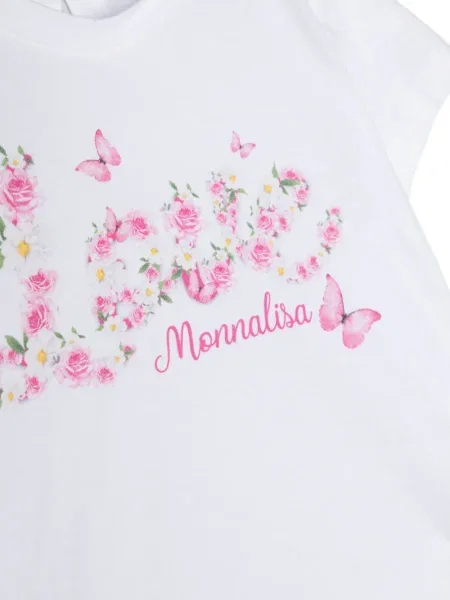 Koszulka dziecięca Monnalisa biała