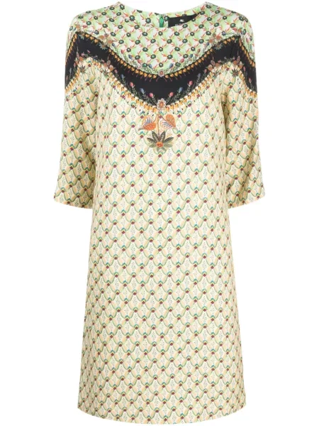 Rochie Etro cu imagine de costum verde