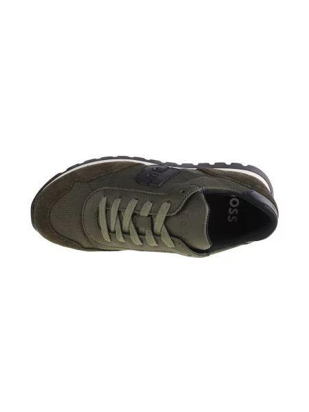 Sneakerși copii Boss maro