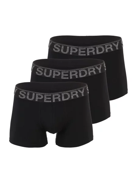 Superdry & Co Boksarice temno siva črna