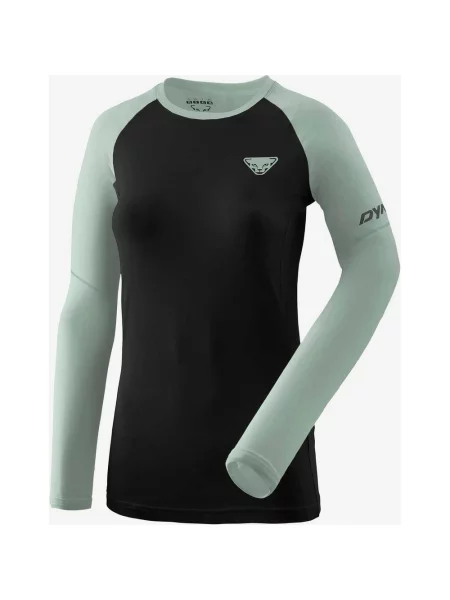 Koszulka rowerowa Dynafit Alpine Pro zielony blady XL czarny