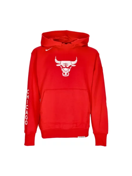 Bluza z kapturem Nike z kapturem czerwona