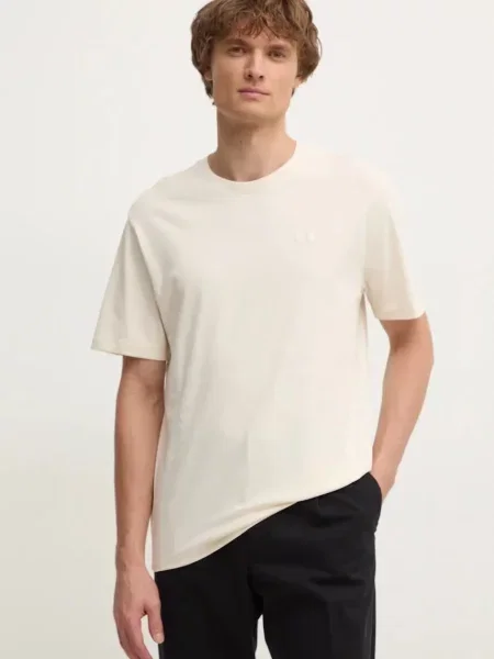Pepe Jeans t-shirt Connor gładki beżowy