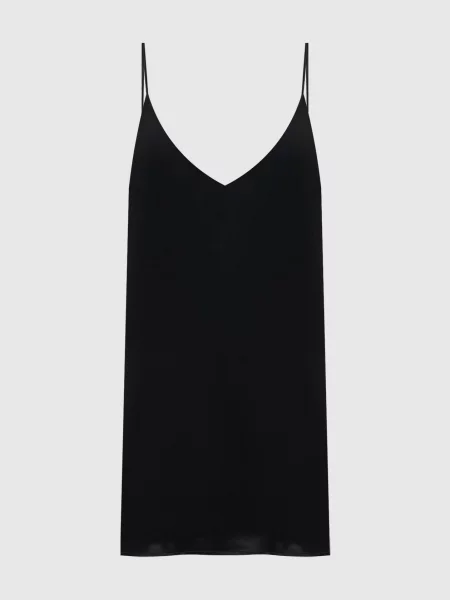 Топ із шовку Lisa Yang чорний