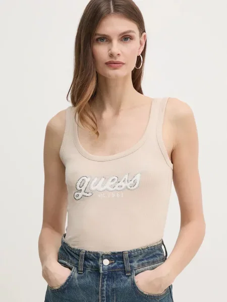 Топ Guess бежово