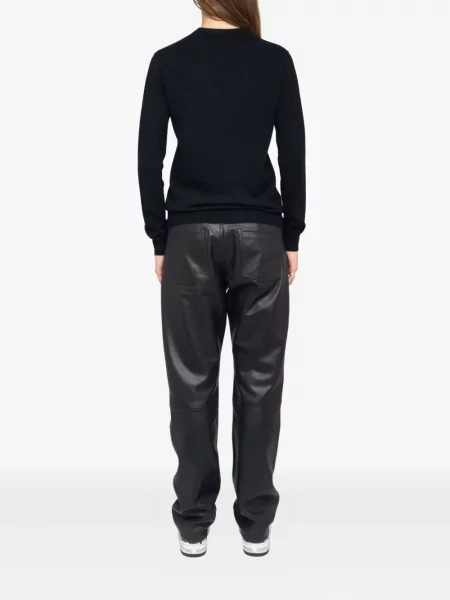 Pulover Zadig&voltaire cu motiv cu inimi negru