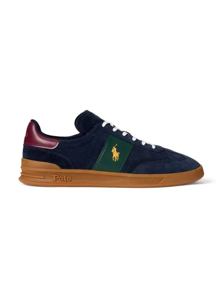 Sneakersy Polo Ralph Lauren niebieska