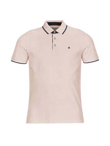 Polokošeľa Jack & Jones béžová