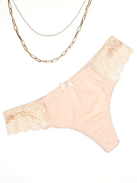 ISSA Plus Труси бежевий