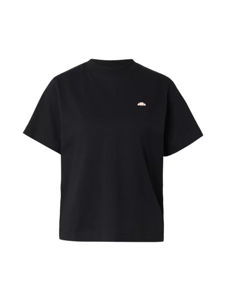 ELLESSE Tricou Gelateria bej / negru alb