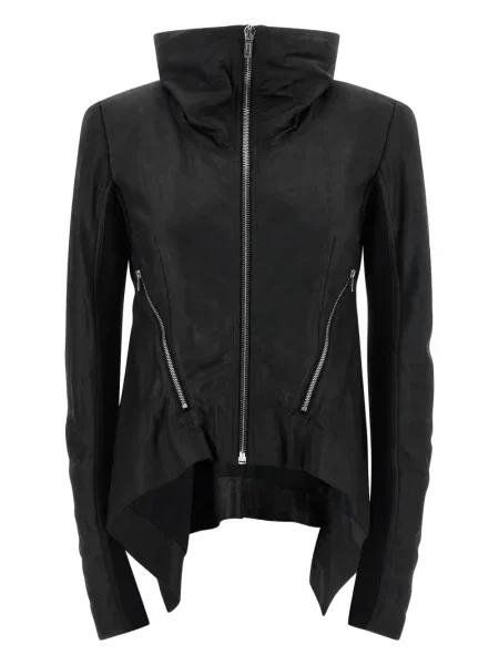 Kurtka skórzana Rick Owens czarna