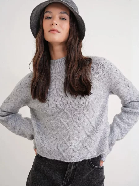 MixRay Pulóver Pullover' szürke