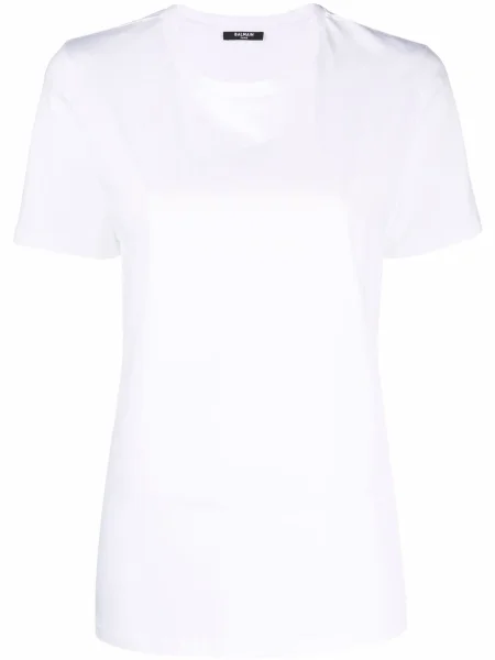 Tricou Balmain cu autograf alb