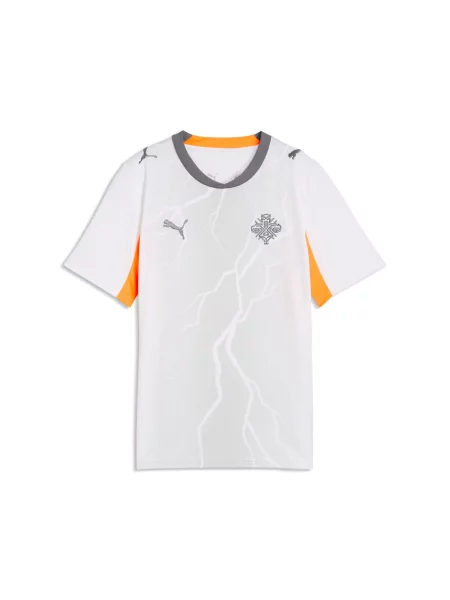 PUMA Młodzieżowa koszulka wyjazdowa Islandia Akcesoria biały