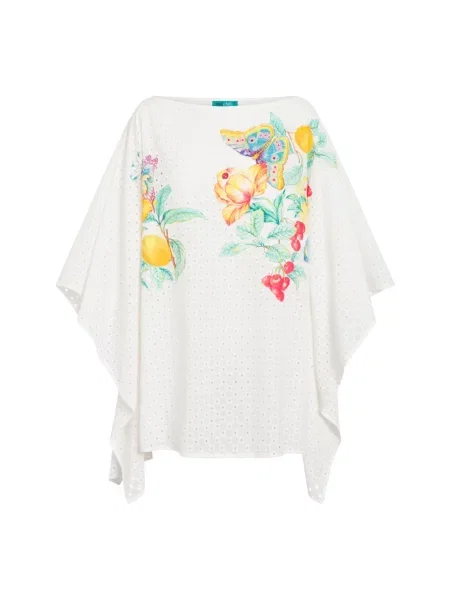 Bluzka Tooche z nadrukiem biała