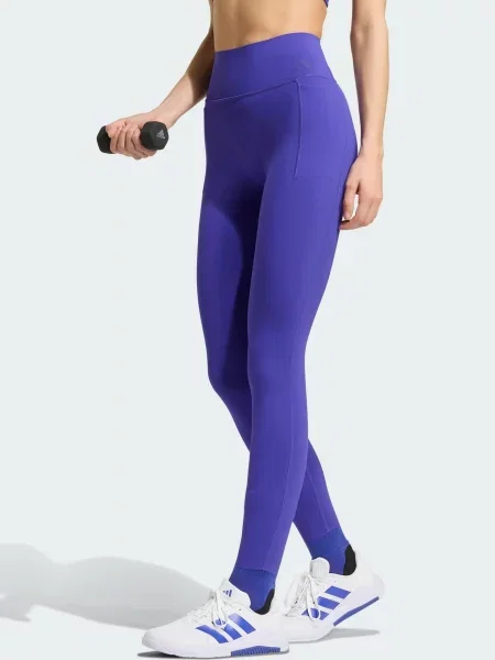 ADIDAS PERFORMANCE Pantaloni sport Optime violet albastru
