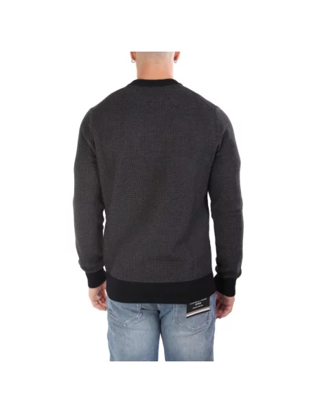 Sweter Boss Orange z kapturem czarny