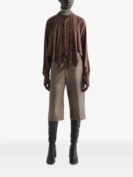Cardigan Lemaire de lână maro