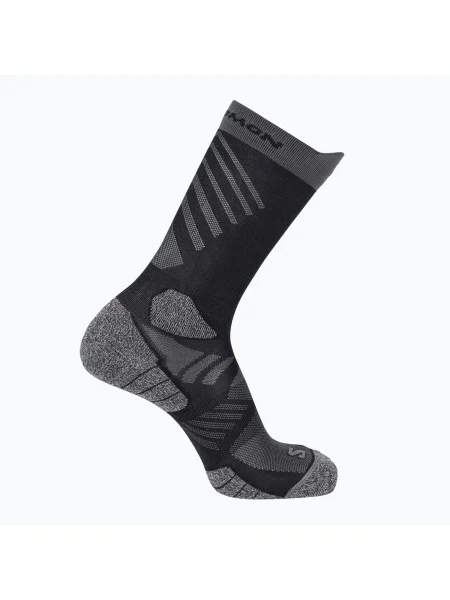 Salomon Aero Crew zokni fekete/castlerock. Méret: EU fekete