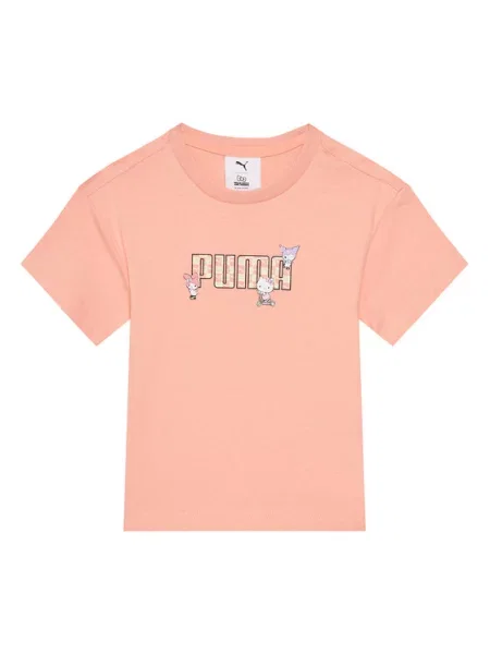 Puma T-Shirt PUMA X Hello Kitty And Friends Κοραλλί