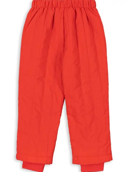 Konges Sløjd kalhoty JUNO PANTS červené