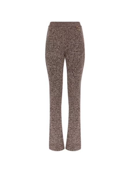 Pantaloni Sportmax tricotate maro
