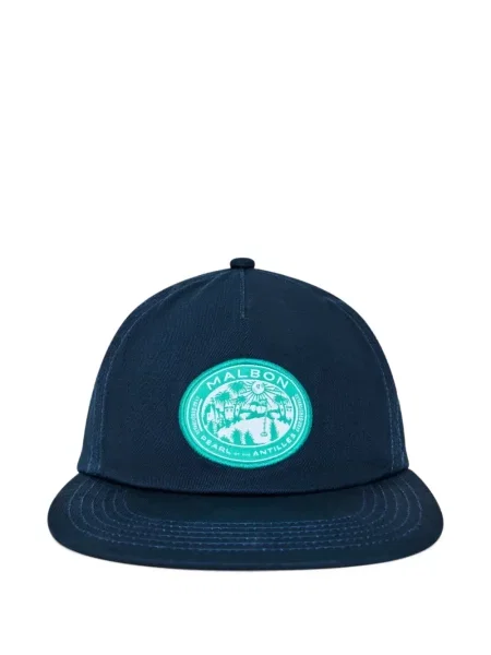 Golf golf czapka z daszkiem Malbon Golf niebieska