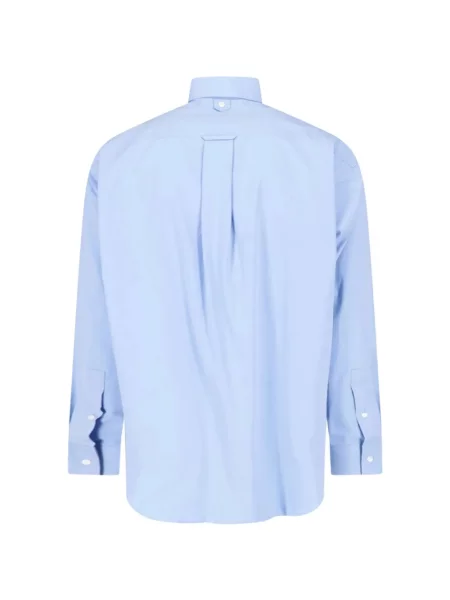 Cămașă Ami Paris cu broderie albastru