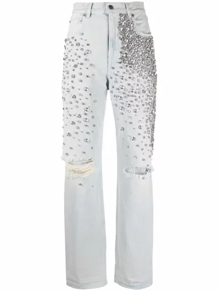Blugi Golden Goose de cristal albastru