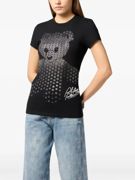 Tricou Philipp Plein teddy negru