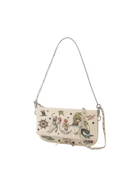 Torebka crossbody Zadig & Voltaire biała