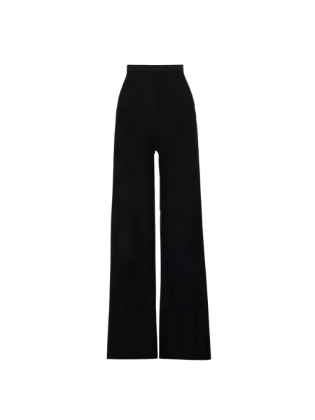 Spodnie Rick Owens z kaszmiru czarne