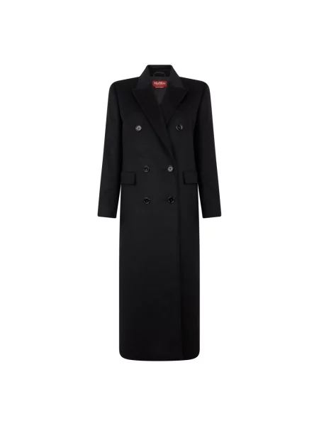 Płaszcz Max Mara Studio wełniany czarny