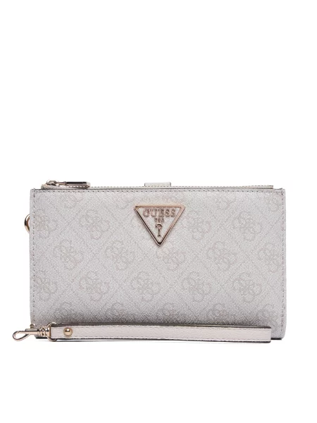 Портфейл Guess Кремав бежово