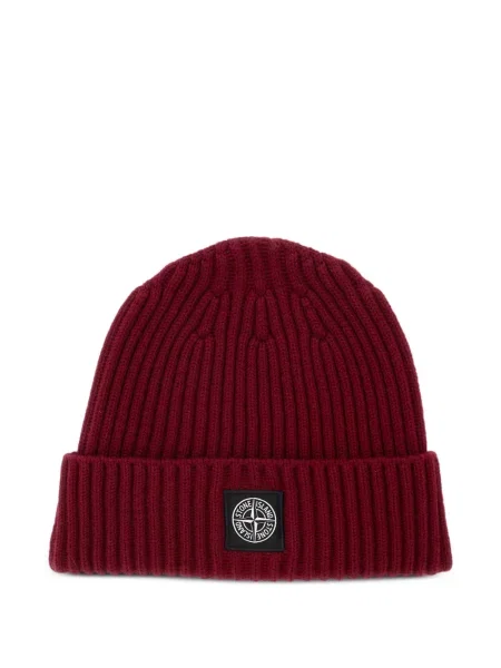 Czapka dziecięca Stone Island czerwona