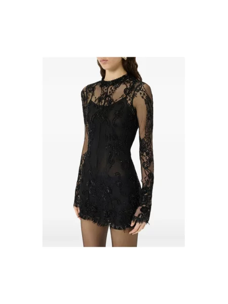 Sukienka midi Blumarine czarna