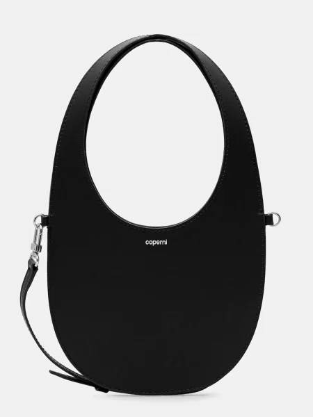 Geanta de piele Coperni din piele negru