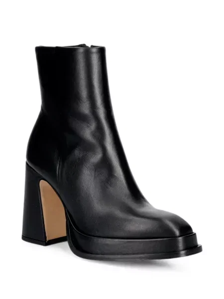 Боти до глезена Souliers Martinez на платформе черно